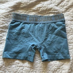 Light blue gym shark shorts